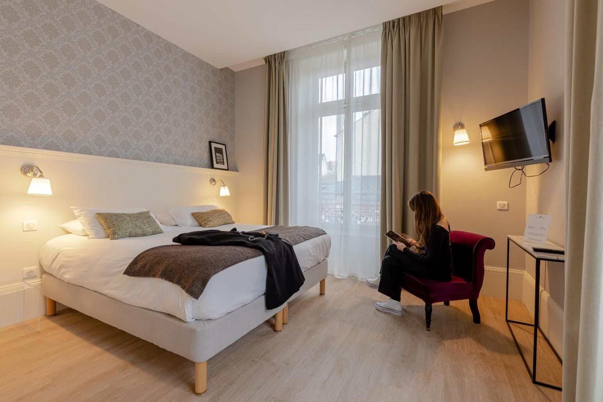 La Maison Blanche - Apparthotels De Charme Chic & Cosy A 350M Du Coeur De Ville De Limoges - Acces Autonome Szoba fotó